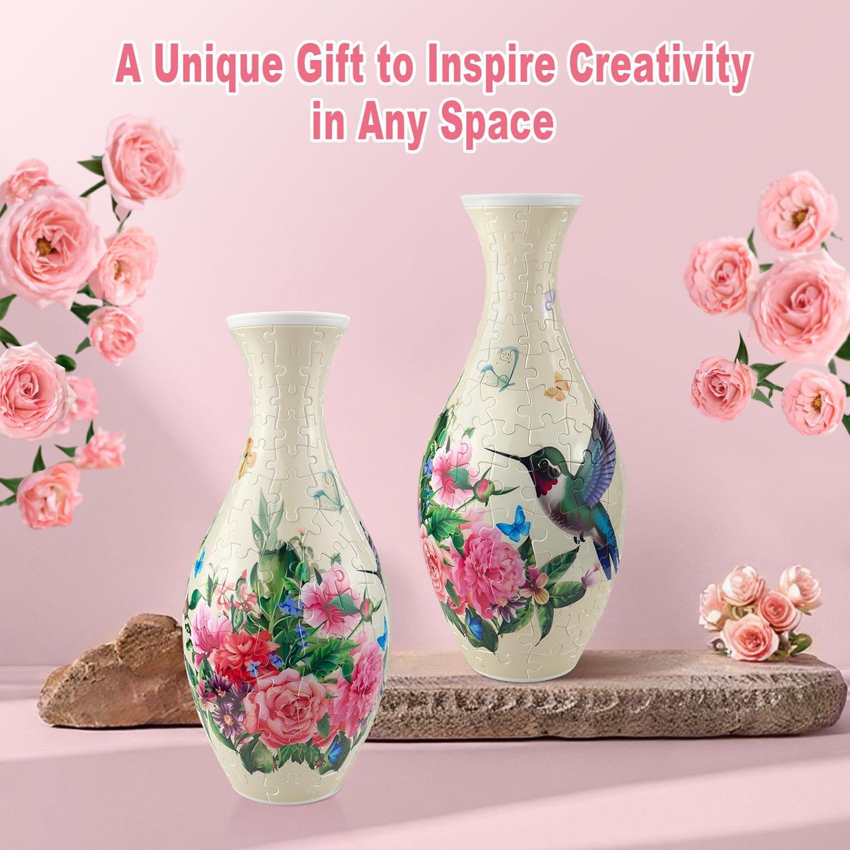 Iselyn detachable water cup in vase for fresh arrangements