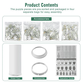 Iselyn kit includes instructions and video tutorial for easy assembly.