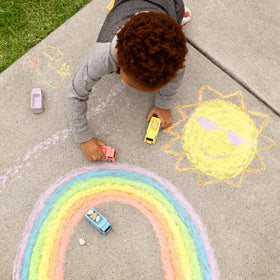 Isle of Whimsy construction-chalk set as classroom prizes or gifts