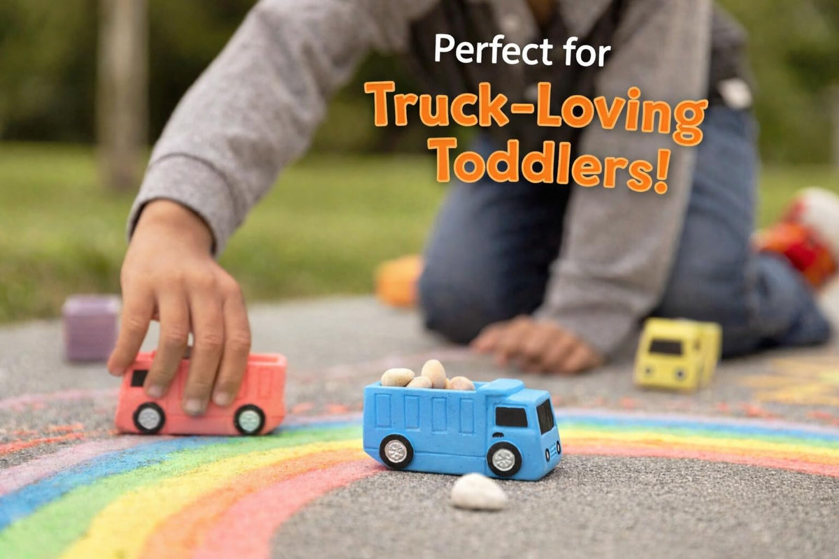Isle of Whimsy washable-nontoxic chalk cleans easily from pavements after play