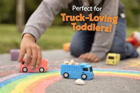 Isle of Whimsy washable-nontoxic chalk cleans easily from pavements after play
