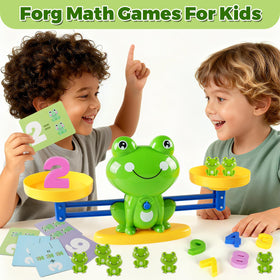 ISMETACU counting frogs for hands-on counting and comparison