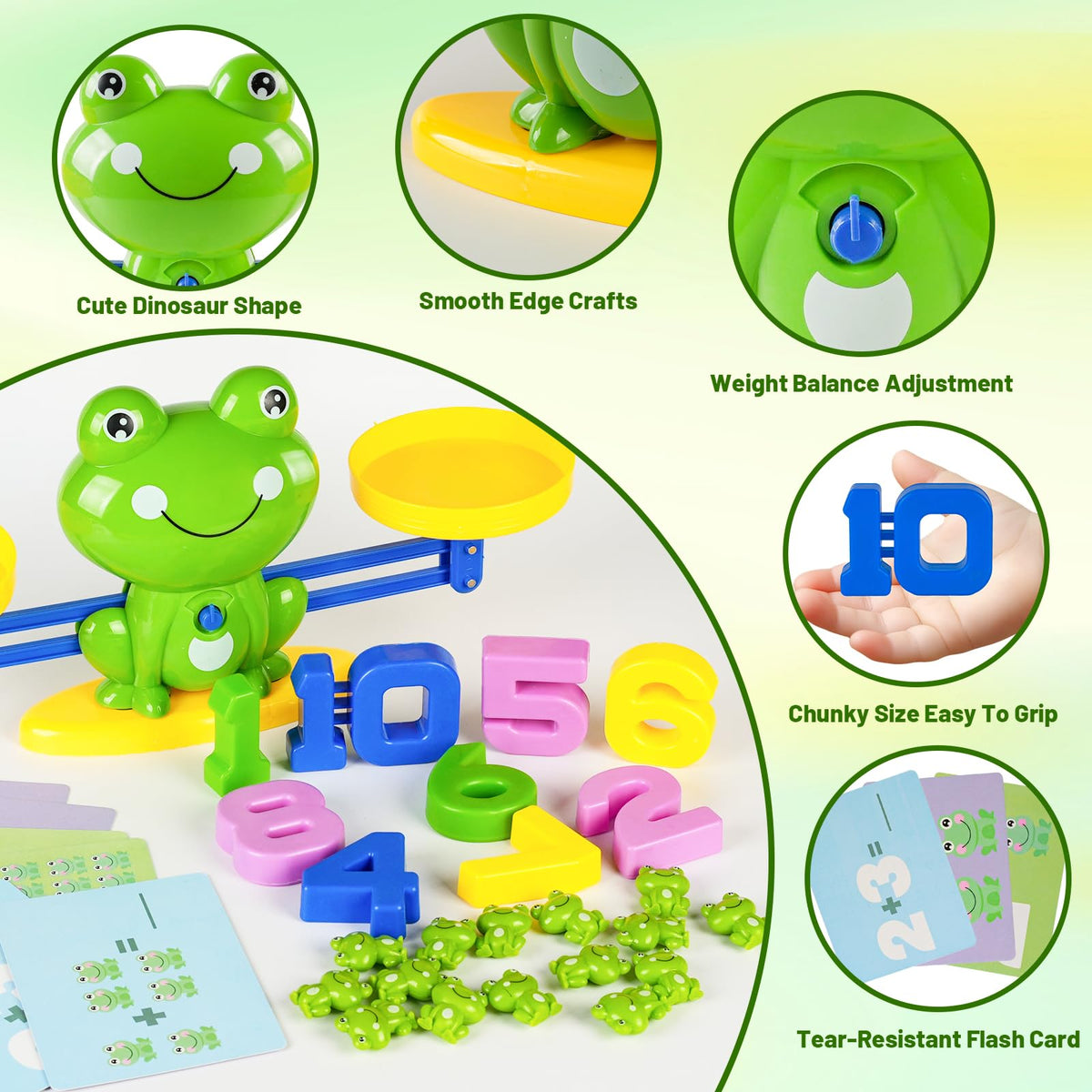 ISMETACU preschool manipulatives durable for classroom use