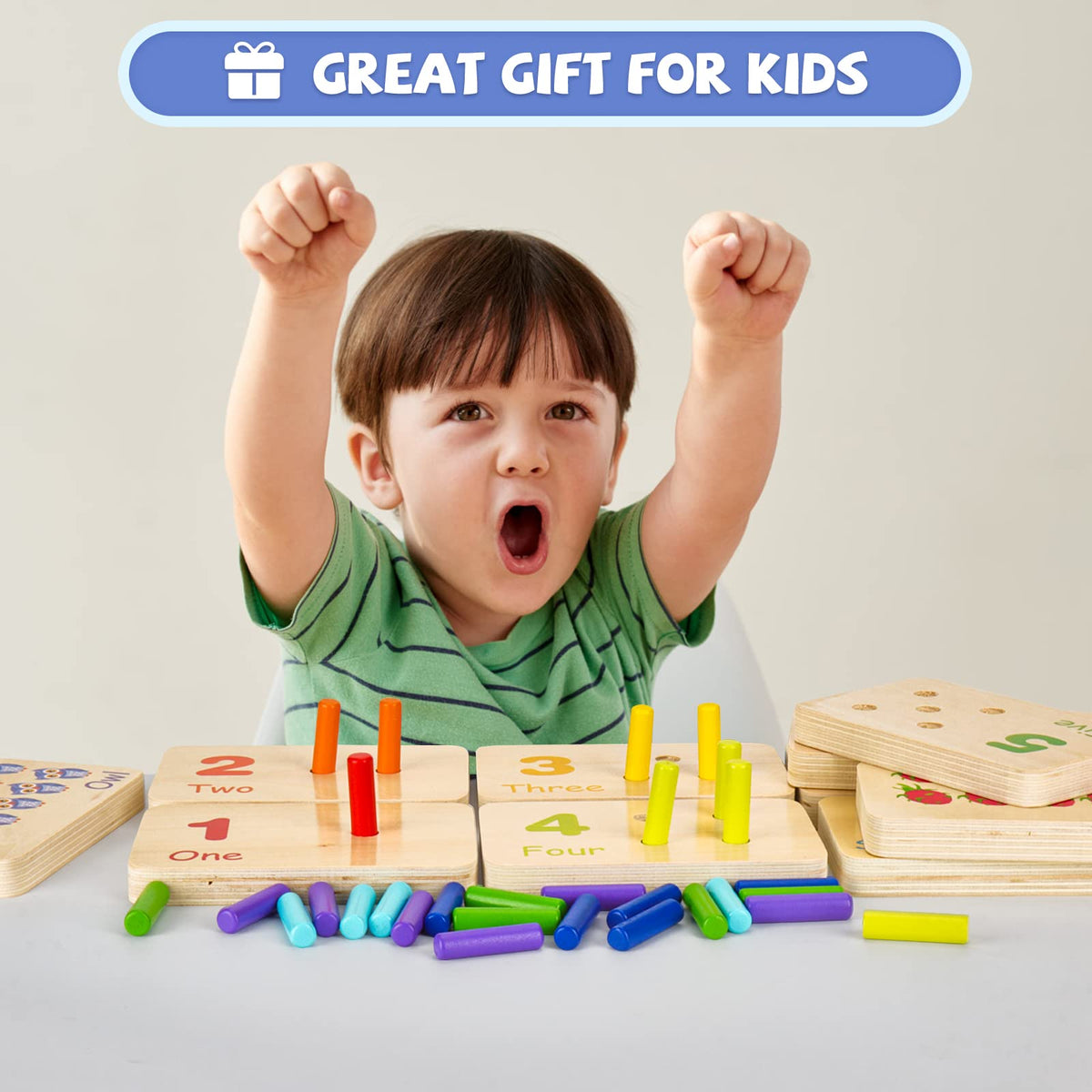 ISMETACU durable non-toxic wood construction supports safe play.