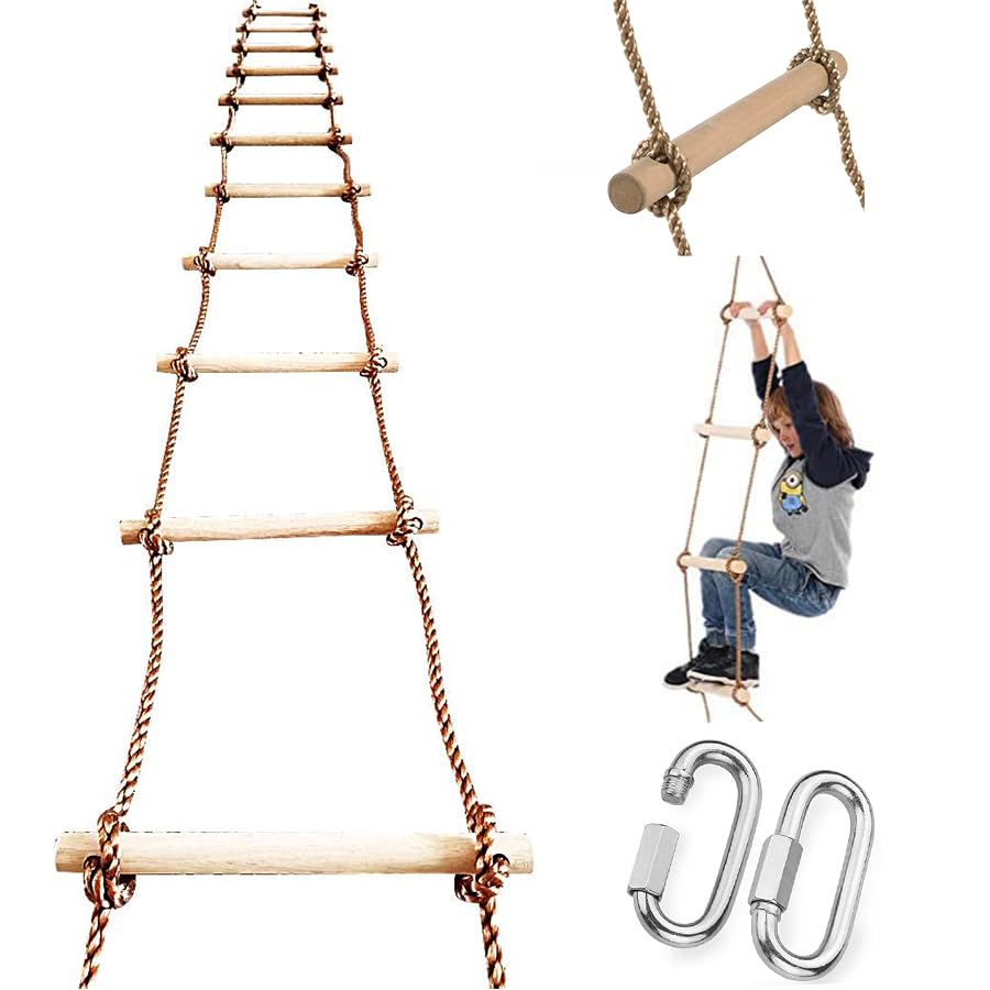 ISOP rope ladder 16ft-length for extended outdoor adventures
