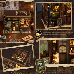 ISSEVE Book Nook 3D puzzle pieces offer hands-on fun