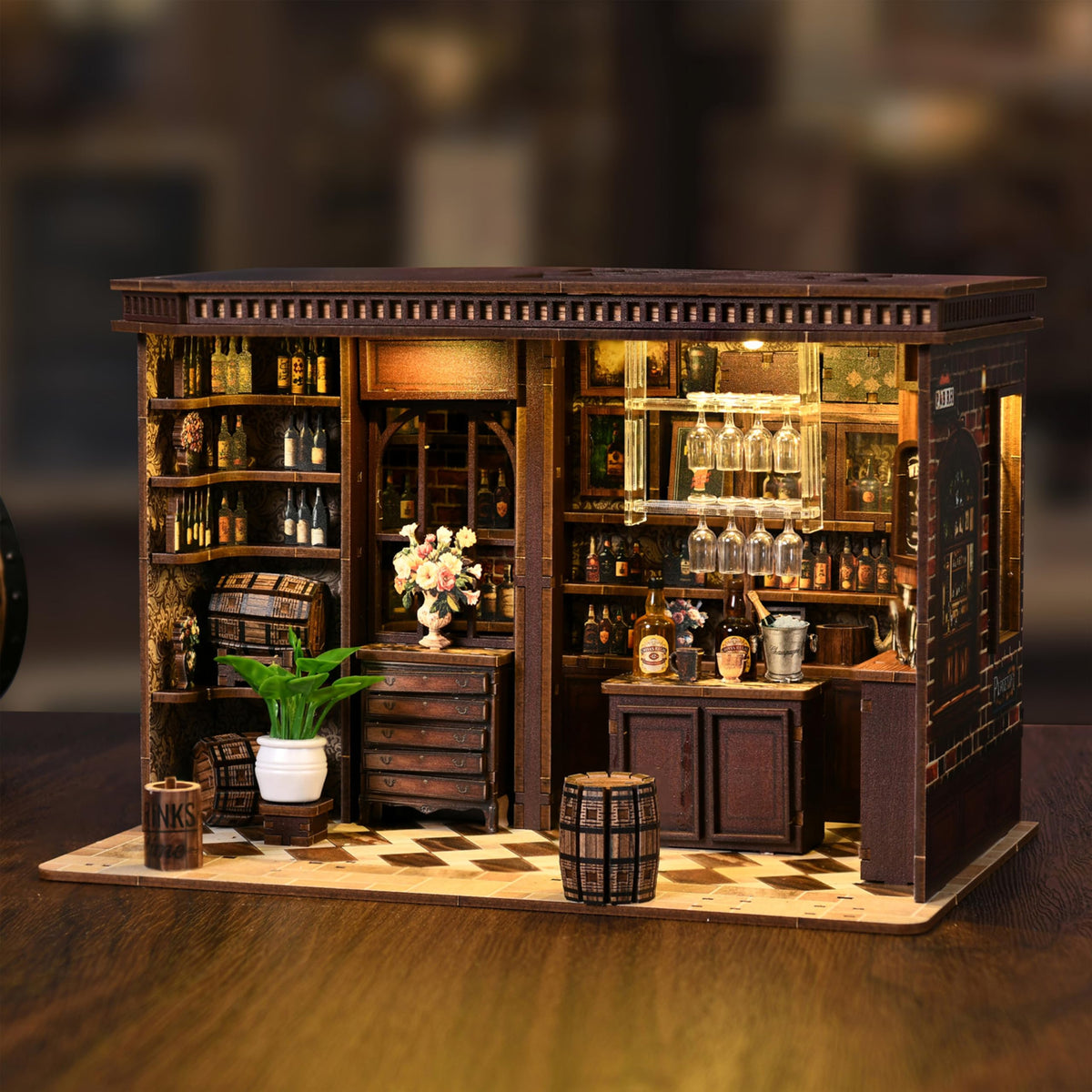 ISSEVE Book Nook diorama display as shelf art