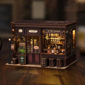 ISSEVE Book Nook miniature furniture details enhance realism during build