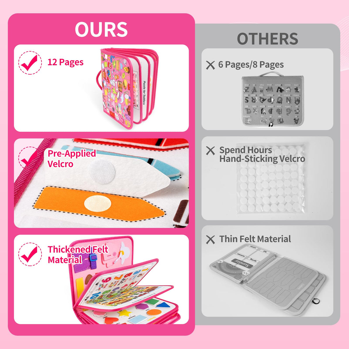 Issray Alphabet and numbers pages support early literacy and math