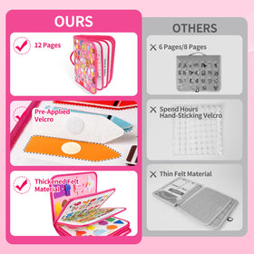 Issray Alphabet and numbers pages support early literacy and math