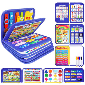 Issray Toddler Busy Board blue cover invites calm travel learning