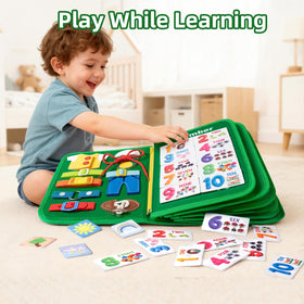 Issray numbers page, builds counting familiarity through hands-on practice