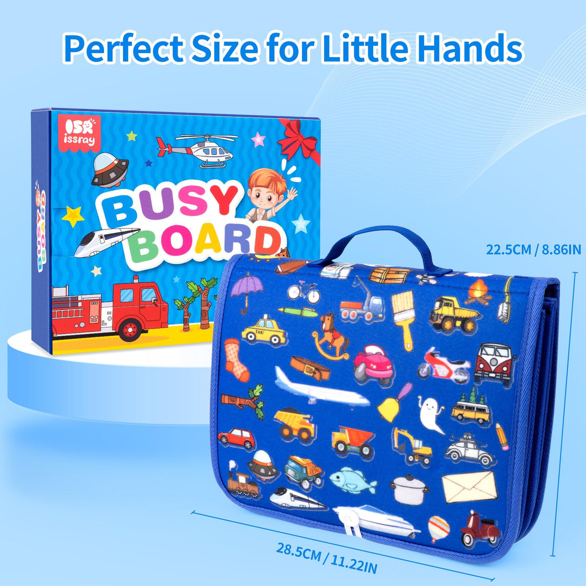 Issray travel-friendly toy supports focused learning while on the go