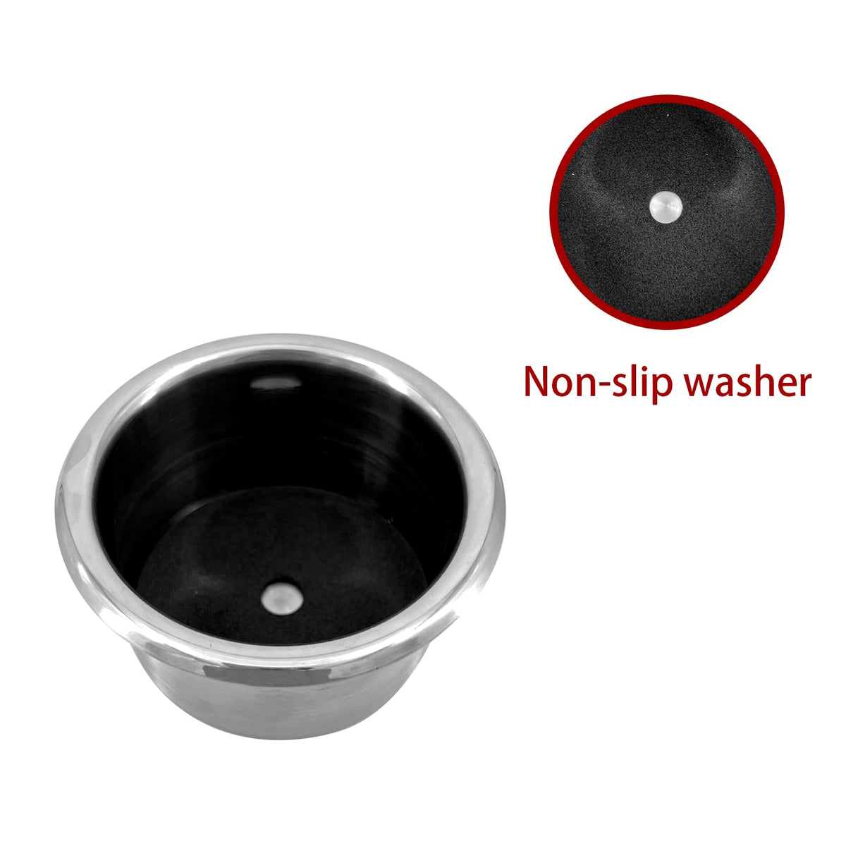 ISURE MARINE cup holder dimensions: inner 2.8in outer 2.9in