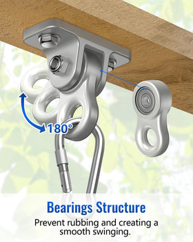 ITCPRIM dual-bearing system visible for smooth, quiet swinging.