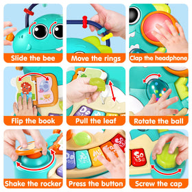 ITSFORU safe baby piano with soft light protects hearing.
