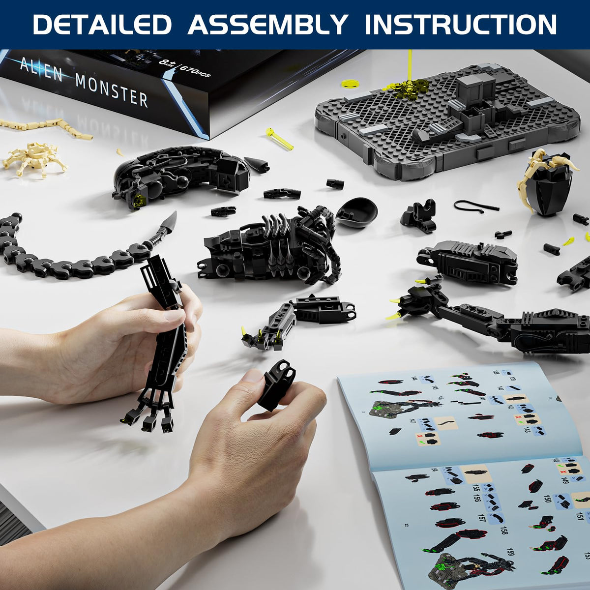 itshwoee Xenomorph movable joints allow dynamic posing options