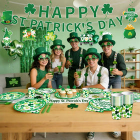 ITTEBISS banner adds a focal point for St. Patrick's décor