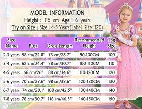 Itvti Princess Purple Dress ideal for Halloween or birthday parties