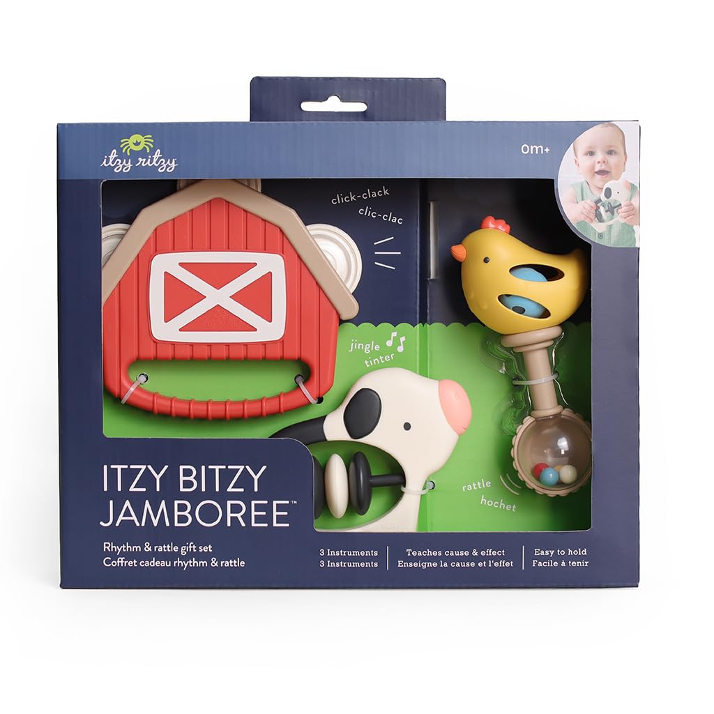 Itzy Ritzy farm instruments engage little performers in playful learning