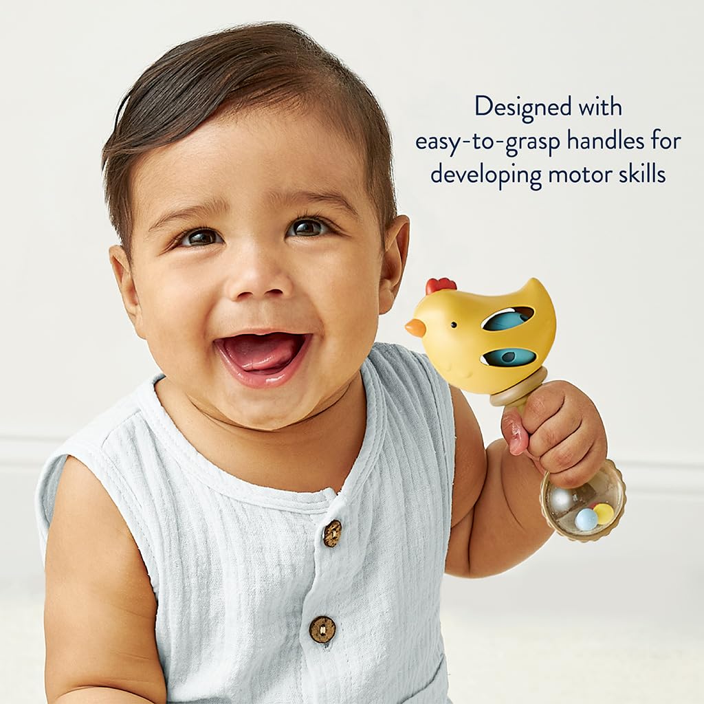 Itzy Ritzy baby-held tambourine encourages hands-on musical discovery