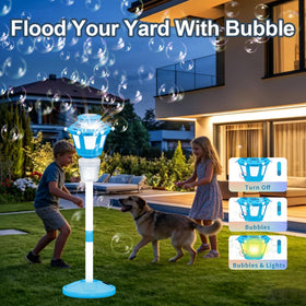 iuuoi bubble-machine-base-stable ensures steady play on uneven ground.
