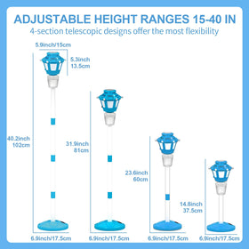 iuuoi bubble-machine height-pole extended for tall outdoor play sessions.
