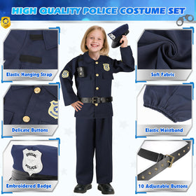 IVENRXIU handcuffs and keys—safe, realistic accessories for pretend law enforcement.