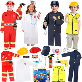 IVENRXIU toddler police costume for imaginative play and role-play adventures