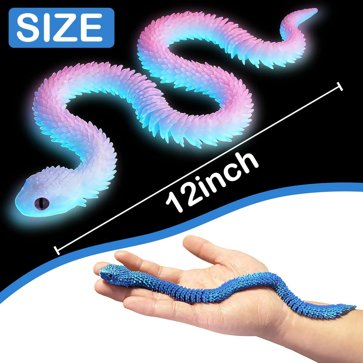 Ivrmtal snake decor for desks and shelves enhances spaces.