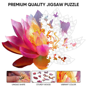 Ixfyloop 3mm wooden puzzle, sturdy and warp-resistant for lasting use.