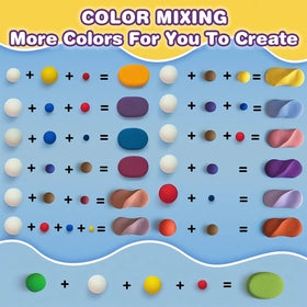 Ixiaoyoo age-3-plus clay — safe sensory play for imagination and motor skills