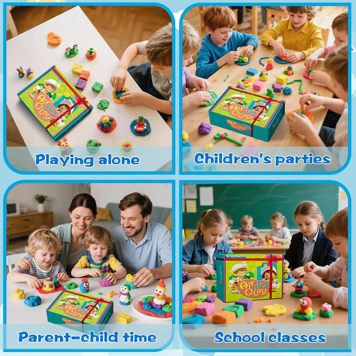 Ixiaoyoo safe, non-toxic materials meet ASTM D-4236 and CE standards.