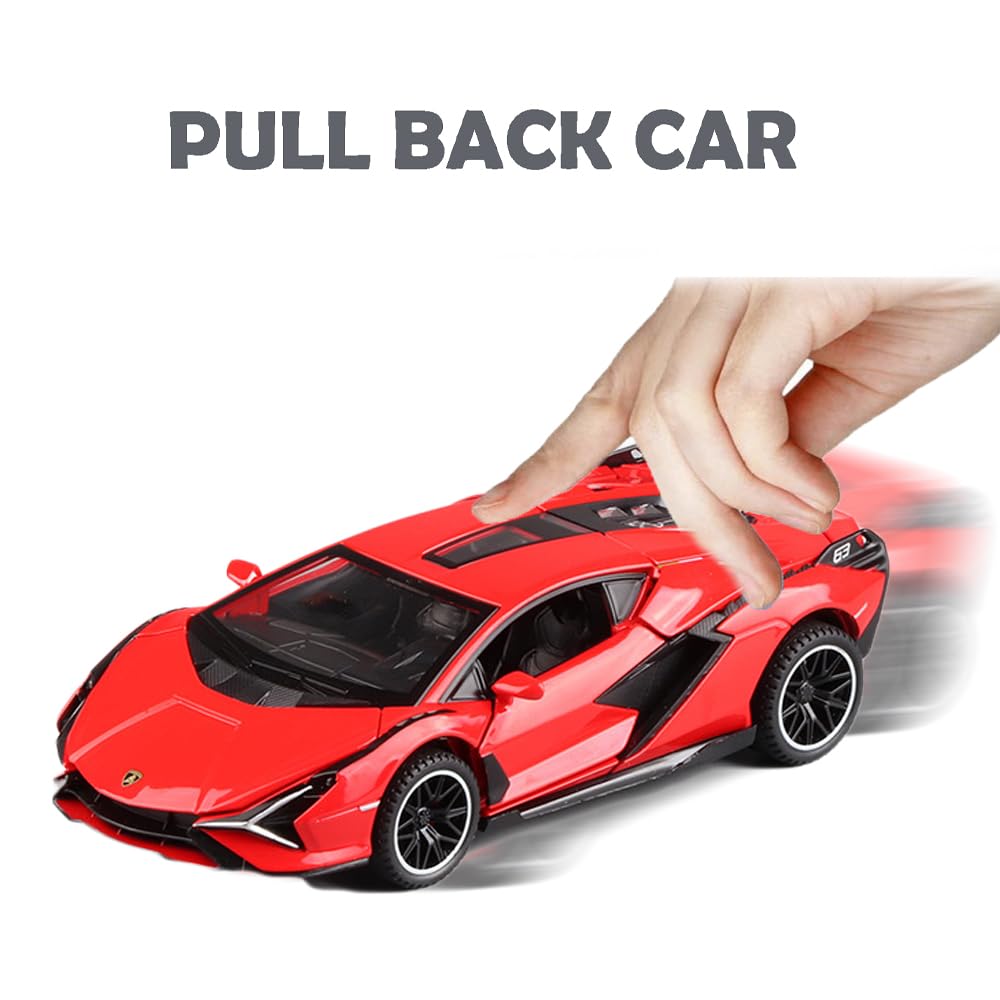 IYEAM Lamborghini Sian FKP3 1/32 scale model with precise finish.