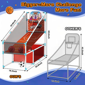 Iyoyo 134L storage net keeps balls and toys organized after play.