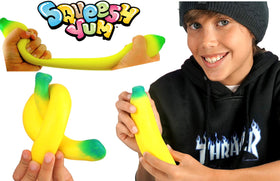 JA-RU collectible sticker included with the banana toy for added fun.