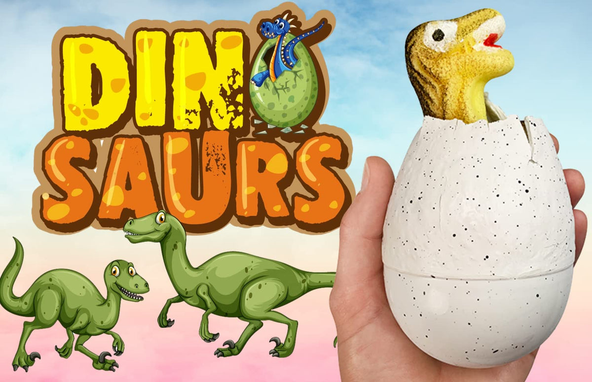 JA-RU safe foam construction supports safe, non-toxic playtime with the grow eggs.