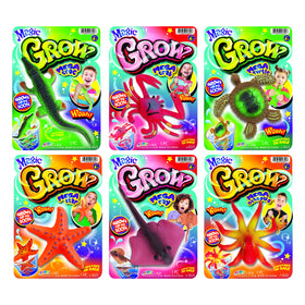 JA-RU Magic Grow Ocean starfish expands in water for bath play
