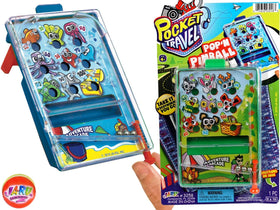 JA-RU Pocket Travel Toy Set collectable bouncy ball, extra surprise included