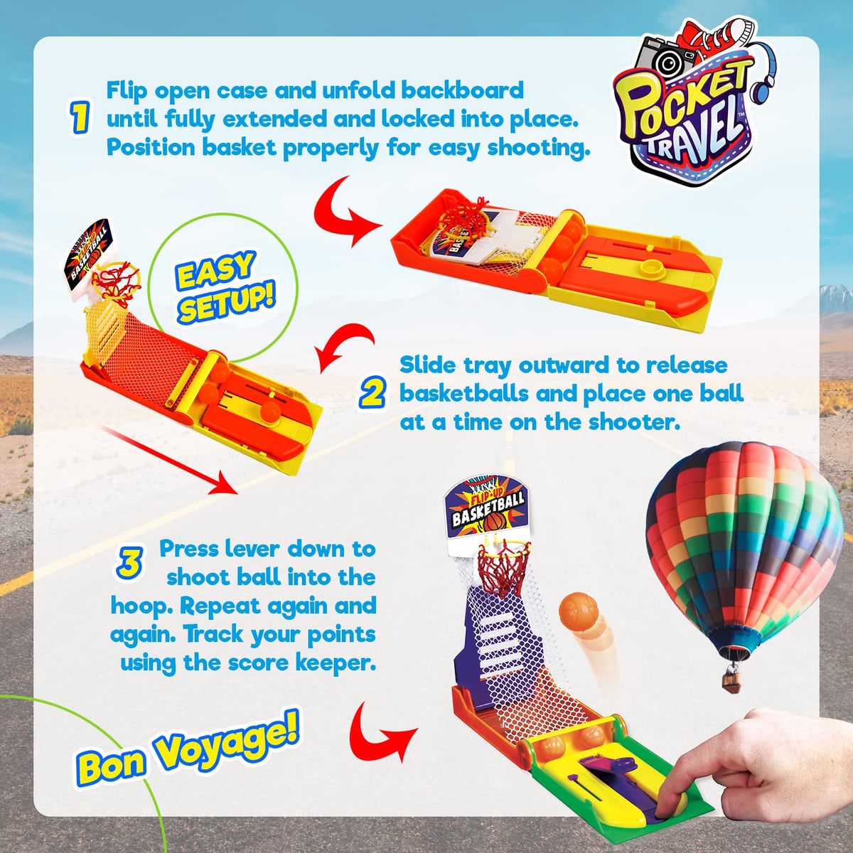 JA-RU Pocket Travel Toy Set tic tac toe, classic strategy anywhere