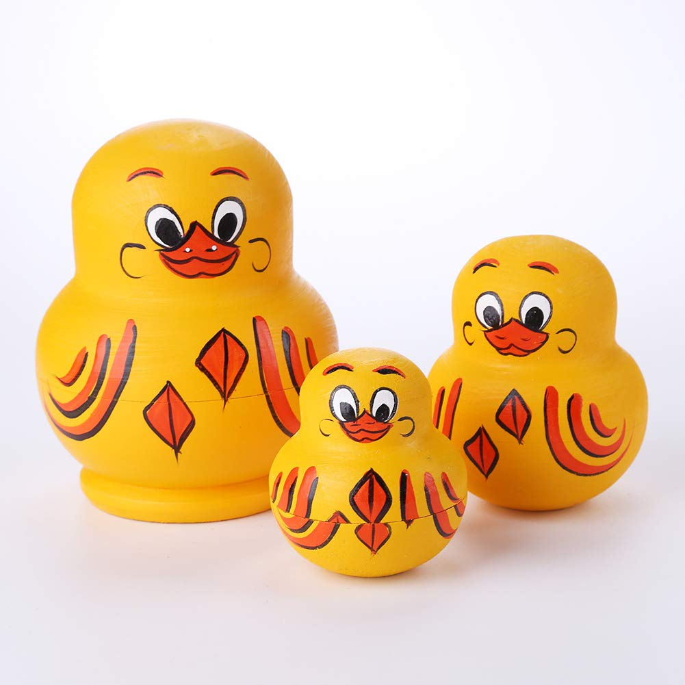 JACE 13 cm tall nesting dolls fit neatly on shelves or desks