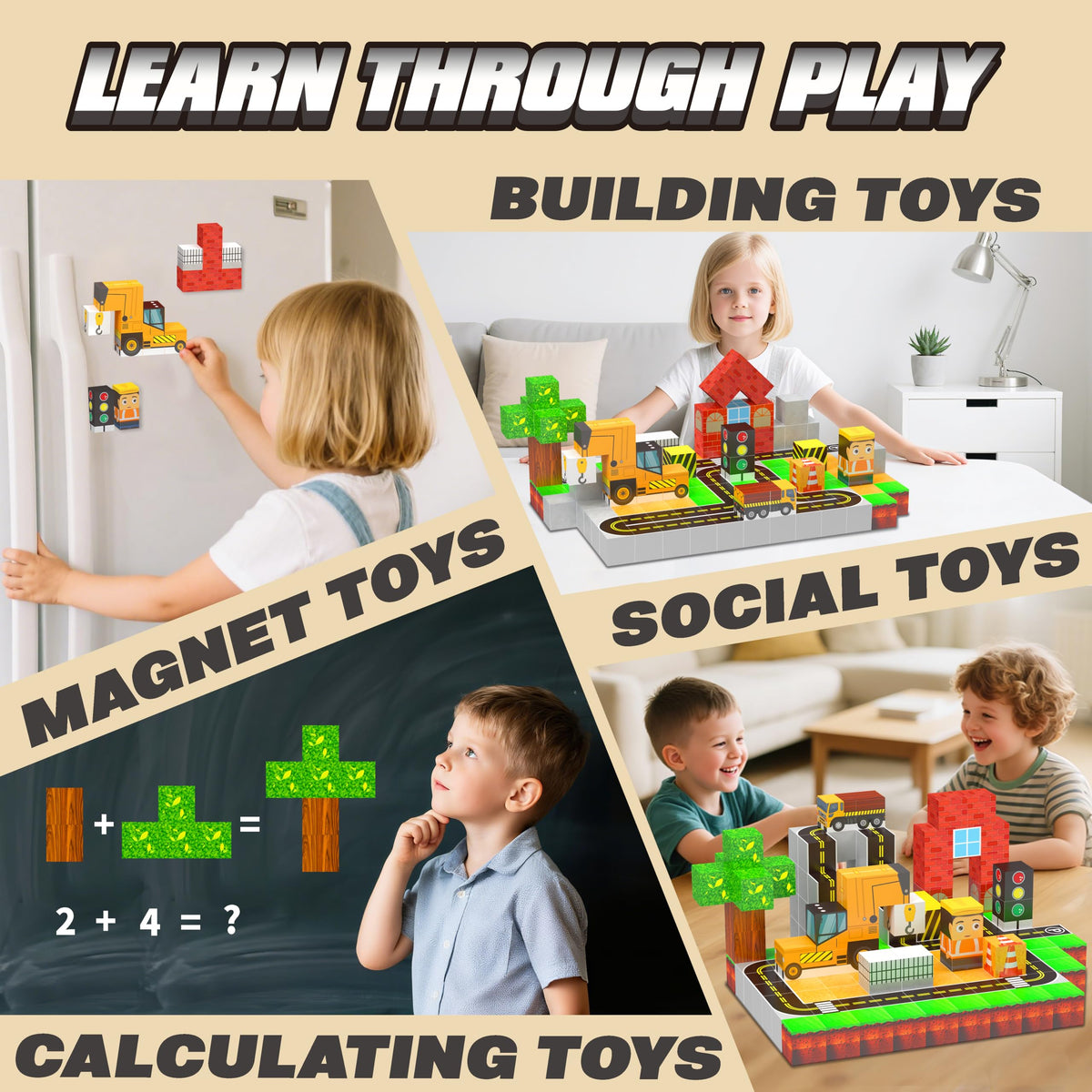 Ideal gift for birthdays or holidays to encourage hands-on learning