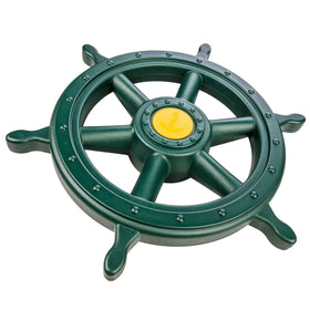 Jack and June Captain Ship Wheel, 20-inch diameter, ideal for imaginative pirate play.
