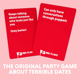 Jack Dire Studios Red Flags expansions Geeky adds quirky twists for fresh party dynamics.