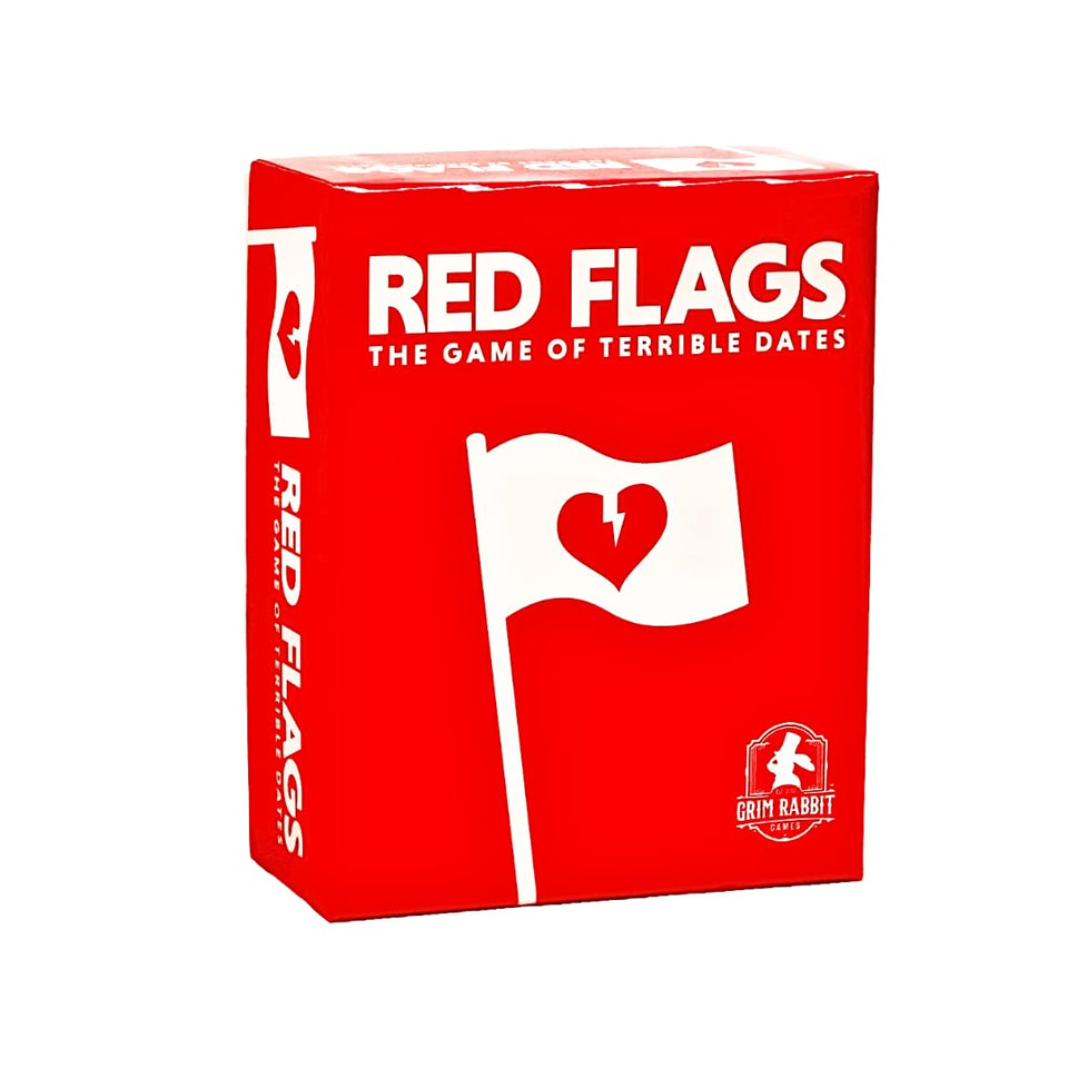 Jack Dire Studios Red Flags game cards spark hilarious dating-themed party fun and quick ice breakers.