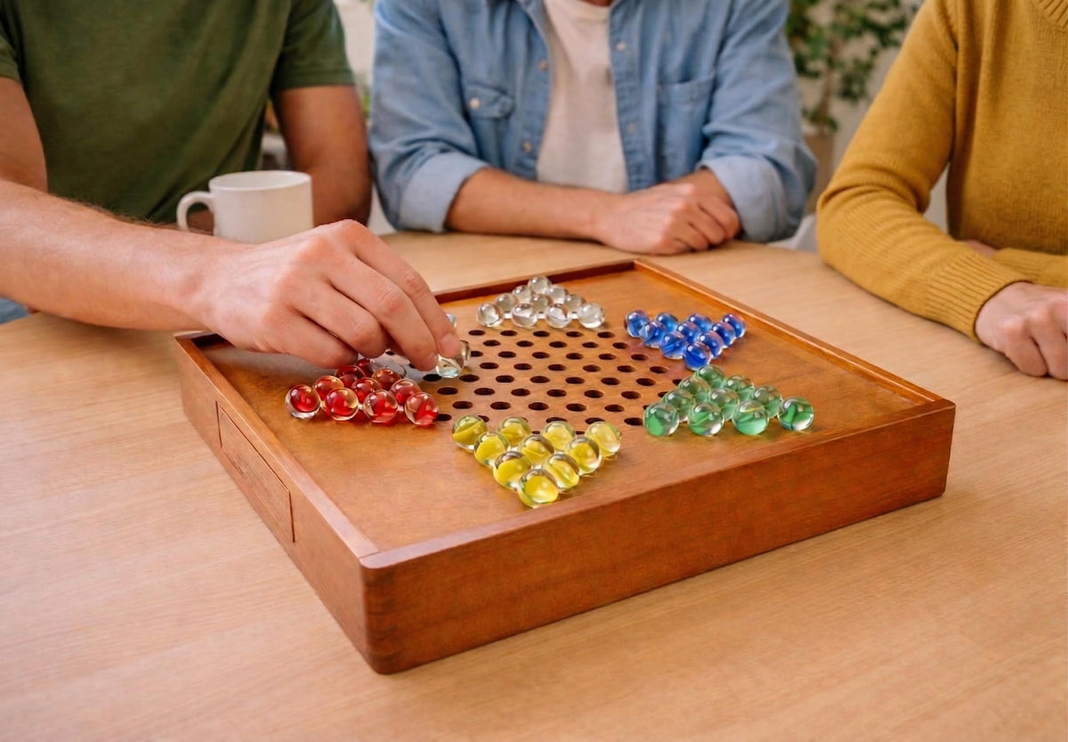 Jackaroo World sturdy wooden checkers pieces for confident moves