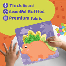 jackinthebox Poke Poke Art Apatosaurus features durable foam boards