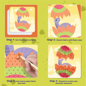jackinthebox Poke Poke Art Pterosaur highlights kid-friendly crafting fun