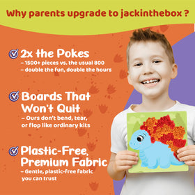 jackinthebox Poke Poke Art Spinosaurus demonstrates hands-on assembly