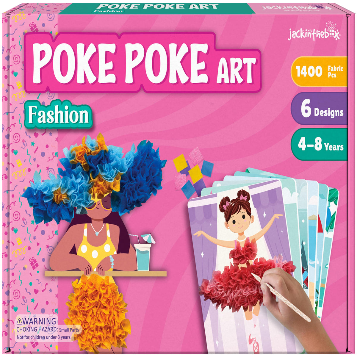 jackinthebox Poke Poke Art fashion-theme boards spark kids' imaginative outfits